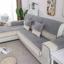 Simple modern black l shape sectional sofa set design buy black sectional sofa wooden sofa simple design pit sectional sofa product on alibaba com. Modern Style Sofa Covers Cushion Velvet Thicken Multi Size Simple Design Sofa Cover For Living Room Solid Couch Cushion Covers Sofa Cover Aliexpress