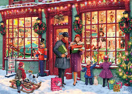 This puzzle has smaller pieces than the standard size. Gibsons Puzzle 1000 Piece Christmas Toy Shop Treasured Gifts For You