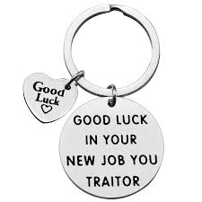 Novica, the impact marketplace, features a handpicked selection of lucky gifts including good luck charms, good luck jewelry and other good luck gifts. Colleague Leaving Gift Coworker Keyring New Job Gift Good Luck In Your New Job You Traitor Keychain Funny Farewell Gifts Goodbye Gifts Good Luck Gifts For Colleagues Buy Online In Botswana At