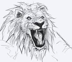 How To Draw Lion Digital Painting And Drawing Video Tutorials Lion Drawing Drawings Animal Drawings