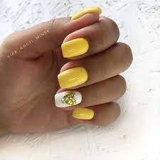 10 7 Tys Otmetok Nravitsya 149 Kommentariev Cutest Dogs Cutest Insta D0gs V Instagram Just So Yellow Nails Yellow Nails Design Christmas Nails Gel