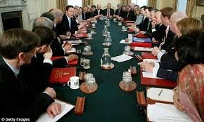 The cabinet of the united kingdom was a group of senior ministers, including the prime minister, in charge of the british government. The Coalition Of Millionaires 23 Of The 29 Member Of The New Cabinet Are Worth More Than 1m And The Lib Dems Are Just As Wealthy As The Tories Daily Mail Online
