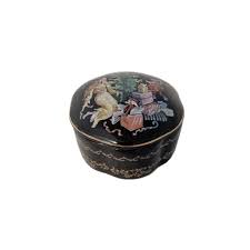 It is a 36 note movement which plays the song valse des fleurs; Russian Porcelain Miniature Music Box The Nutcracker