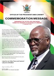 COMMEMORATION MESSAGE: