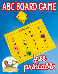 Cool math games is designed to make learning math easier and fun. Alphabet Letter Board Game Printable Pre K Pages