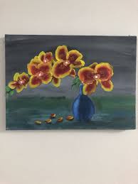 Art Tuval Boyama Sanat Tablolar Flower Tablolar Sanat Tintin