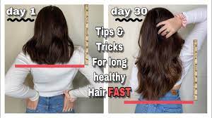 These 5 tips will help make the process a little easier. How To Grow Your Hair Long Fast 3 Inches In A Month Best Tips For Growth Youtube