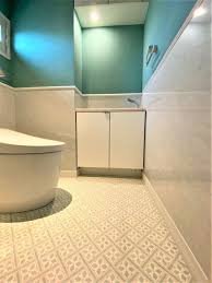 個室のようなシンプルでエレガントな理想のトイレ トイレ トイレ 壁 トイレ おしゃれ