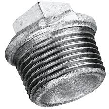 1.1/4"BSPT BEADED HOLLOW PLUG GALVANISED | The Fluid Power Catalogue