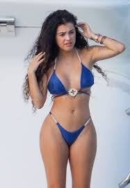 Add content to this section using the sidebar. Malu Trevejo In A Blue Bikini On A Boat In Miami 03 12 2021 Celebmafia