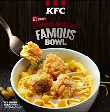 Its Back Kfc Famous Bowl Kfc Famous Bowl Chicken Bowl Recipe Kfc Bowls Recipe