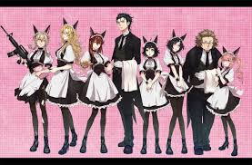 Steins Gate Future Gaget Lab Members Steins Animal Ears Anime Maid