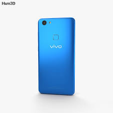 Vivo V7 Energetic Blue 3D model ...