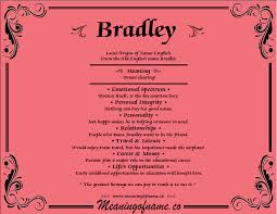From luna to layla, choose the best name for your lovely little lady. Meaning Of Name Bradley Names With Meaning Names Meant To Be