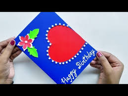 Handmade birthday birthday card ideas. How To Make Birthday Card Diy Handmade Birthday Greeting Card Idea Fathers Day Greeting Card Idea
