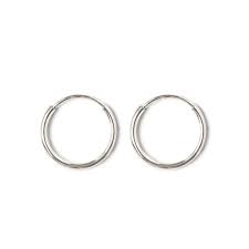 Average customer rating 4.7 out of 5 stars. 14k White Gold Earrings Huggie Earrings Thin Hoop Earrings Amyo Jewelry