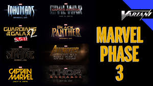 At the el capitan theater in hollywood, california, marvel studios president kevin feige announced the full lineup of phase 3 films for the marvel cinematic universe including the avengers: One Shot Marvel Phase 3 Announced Youtube