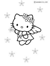 Hello Kitty Little Angel Coloring Page Hello Kitty Coloring Pages Hello Kitty Colouring Pages Kitty Coloring Hello Kitty Coloring