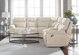 Boulevard Grey Sectional With 2 Recliners Badcock Home Furniture More Of South Florida Grey Sectional Sectional Furniture