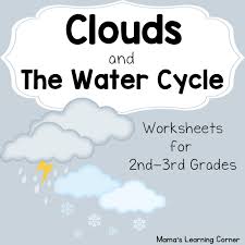 Great water cycle coloring page for pages kids printable. Clouds And The Water Cycle Worksheets Mamas Learning Corner