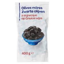 Olives Noires A La Grecque Le Sachet De 400g A Prix Carrefour Olives Noires Olives Grece
