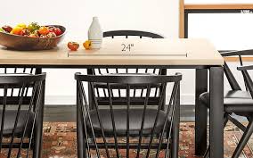 Shapes and sizes of dining tables, chairs and furniture need to be considered so personal movement is not impeded when the room is fully in use. How To Measure Your Dining Space Ideas Advice Room Board