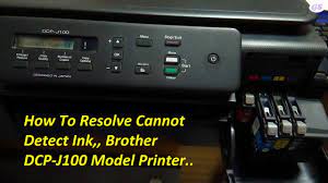 تصفير طابعة برذر دندنها موسيقى وأغاني mp3. How To Resolve Cannot Detect Ink Problem In Brother Dcp J100 Youtube