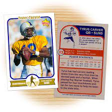Just click (or drag) anything to change it. Custom Football Cards Retro 75 Series Starr Cards