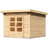 Karibu gartenhaus trundholm 4 aus massivem fichtenholz inklusive schlepp Gartenhaus Holz Karibu