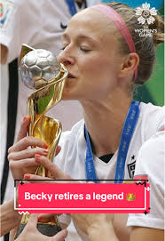 “I got to play professional soccer for 16 years… It’s a damn good career.”  👑 The legend that you are, Becky Sauerbrunn. We can’t wait to cheer you