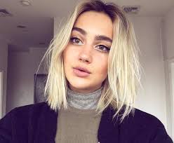 Black And Blonde Blunt Cut Bob 51 Gorgeous Long Bob Hairstyles Stayglam Short Wavy Hair Short Hair Styles Short Hair Balayage