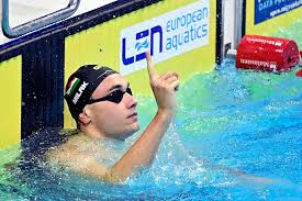 This look like a world record coming up in the men's 200 meters. Milak Breaks Championship Record In Home Win At European Aquatics Championships