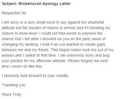Using a letter of explanation helps you prepare for the interview, feel more comfortable and the. 5 Apology Letters For Misconduct Find Word Letters