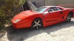 Autonews Replica De Ferrari F40 E A Pior Que Voce Vai Ver Em Toda Sua Vida Cupes Esportivos Eua Ferrari Nissan Ferrari F40 Ferrari Carro Mais Vendido