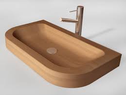 sobotadesign wooden sink and bathtub