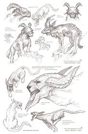 Concept Design Sketches Creature Drawings Creature Concept Art Creature Concept