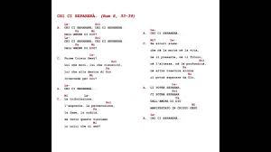 Sono sicuro che niente ci separerà. Chi Ci Separera Resuscito Kiko Arguello Youtube