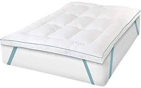 Soft Tex International 80 Quot Gel Infused Memory Foam And Fiber Mattress Topper Queen In 2020 Mattress Mattress Topper Queen Mattress Size