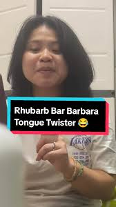Barbara Rhubarb Bar in English