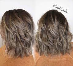 Image Result For Hair Color For Brunettes Going Grey Hair Styles Light Hair Short Hair Balayage