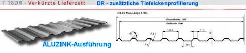 How doers get more done ™ need help? Trapezblech Alu Zink X Tra Stark 0 75 Profil Dr 18mm Hpm Shop