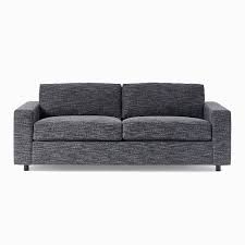 The couch is incredibly compact yet folds out to the queen size we wanted for guests. Urban Queen Sleeper Sofa