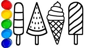 Nah, kali ini kita akan belajar bagaimana cara membuat miniatur bangunan rumah dari stik es krim. Belajar Cara Menggambar Dan Mewarnai 4 Ice Creams Untuk Cute766