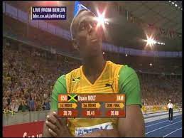 An american sprinter just broke a sprinting record that usain bolt once laid claim to for 18 years. Usain Bolt 200m World Record 19 19 Michael Johnson S Reaction Youtube