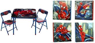 Главная страница » дом и сад»мебель»столы»spiderman table and 2 chairs. Amazon Com Marvel Spider Man 3 Piece Table And Chair Set Spider Man Canvas Wall Art 4 Piece Toys Games