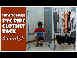 Creative diy clothes drying racks. Diy Pvc Clothes Rack Youtube
