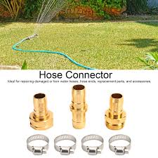 Your newly repaired garden hose is now ready to use, and you're back in business! Peahefy 3pcs Hose Connector Garden Hose Repair Kit Quick Connector Adapter Irrigation Tools Parts Hose Repair Kit Hose Connector Walmart Canada