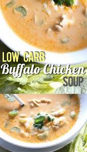 Buffalo Chicken Soup Low Carb Doughmesstic