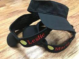 Tennis Visor Personalized Etsy Visor Tennis Mens Flip Flop