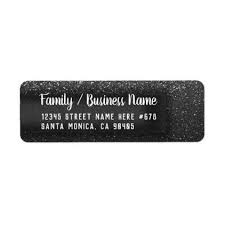 Black And White Label Background Pin On Return Address Labels